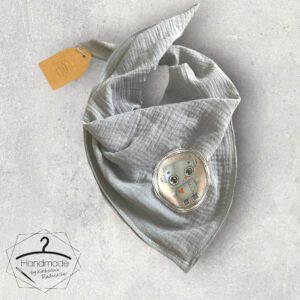 Kinder - Musselintuch mit Patch