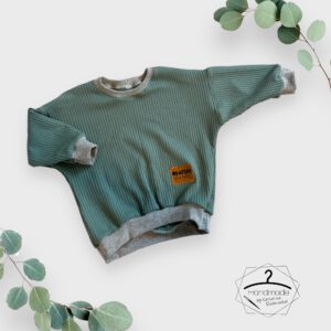 Größe: 86 - Oversized Sweater mit Patch