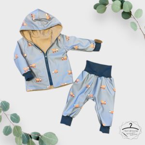 Größe: 86/92 - Set Regenjacke & Regenhose