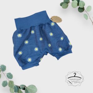 Größe: 98/104 - Kurze Jeans Pumphose