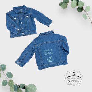 Größe: 86 - Jeansjacke bestickt