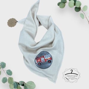 Kinder - Musselintuch mit Patch